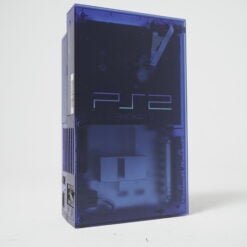 Alternative view of Sony PlayStation 2 Astral Blue - Translucent (Open Region)